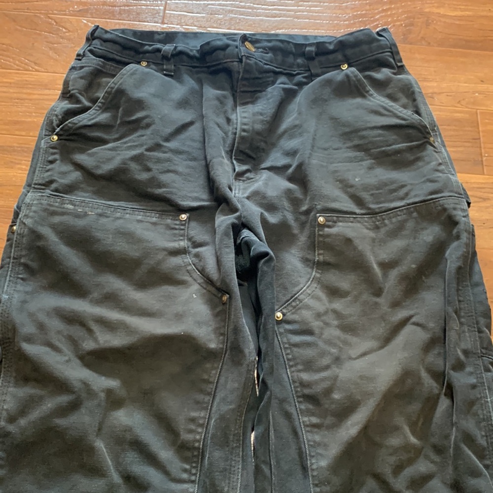 Vintage Carhartt Double Knee Utility Work Pants - Picture 7 of 11